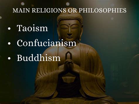 what are the religions in ancient china